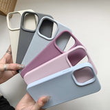 Liquid Silicone Matte iPhone Case