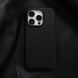 Luxury Shockproof  Leather Texture iPhone Case
