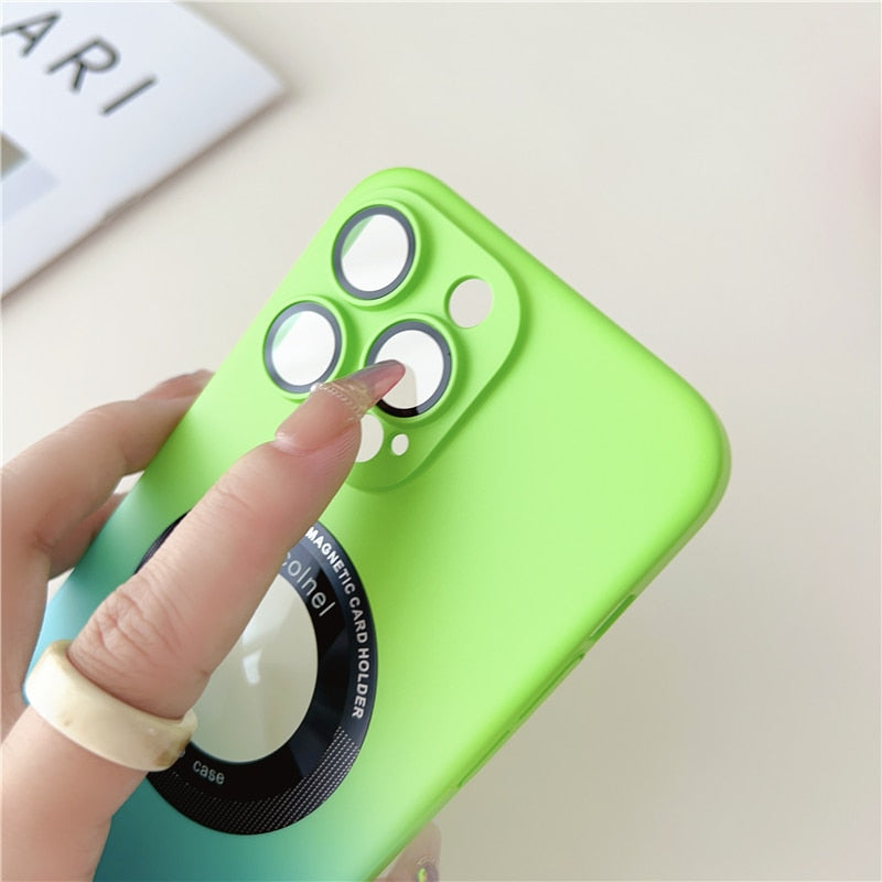 Colors Gradient MagSafe iPhone 15 Cases