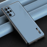 Luxury Matte Leather Samsung Galaxy Case - HoHo Cases Samsung Galaxy S22 / Blue