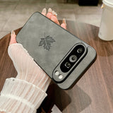 Fashion Maple Leaves Leather PU Google Pixel Case