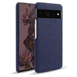 Luxury Fabric Antiskid Google Pixel Case - HoHo Cases For Google Pixel 7 Pro / Navy Blue