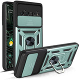 Super Strong Armor Google Pixel Case - HoHo Cases For Google Pixel 6 / Dark Green