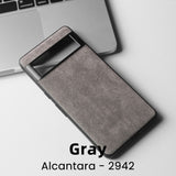 Luxury Leather Google Pixel Case - HoHo Cases For Google Pixel 5 / Gray