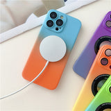 Colors Gradient MagSafe iPhone 15 Cases