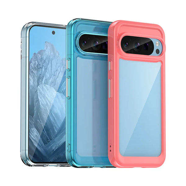 Luxury Transparent Acrylic Google Pixel Case