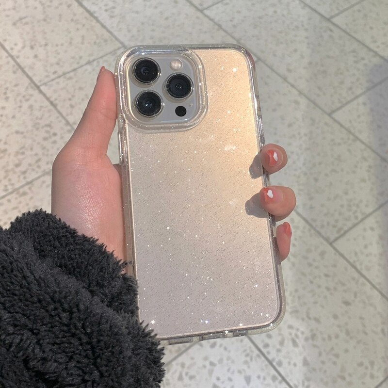Glitter Transparent Samsung Galaxy Case - HoHo Cases