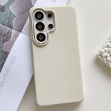 Liquid Silicone Flocking Protective Samsung Case