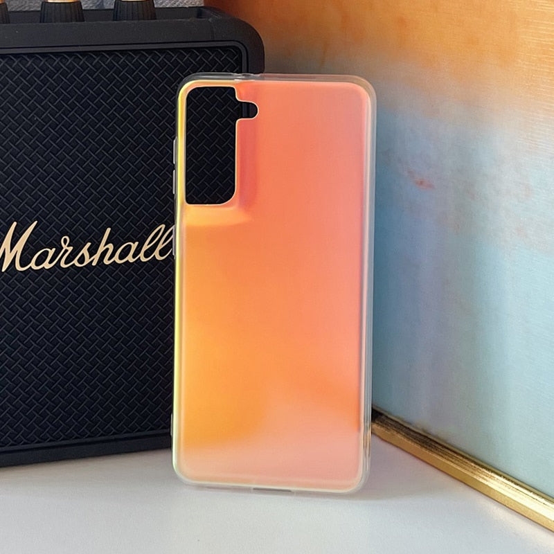 Matte Laser Gradient Samsung Galaxy Case - HoHo Cases