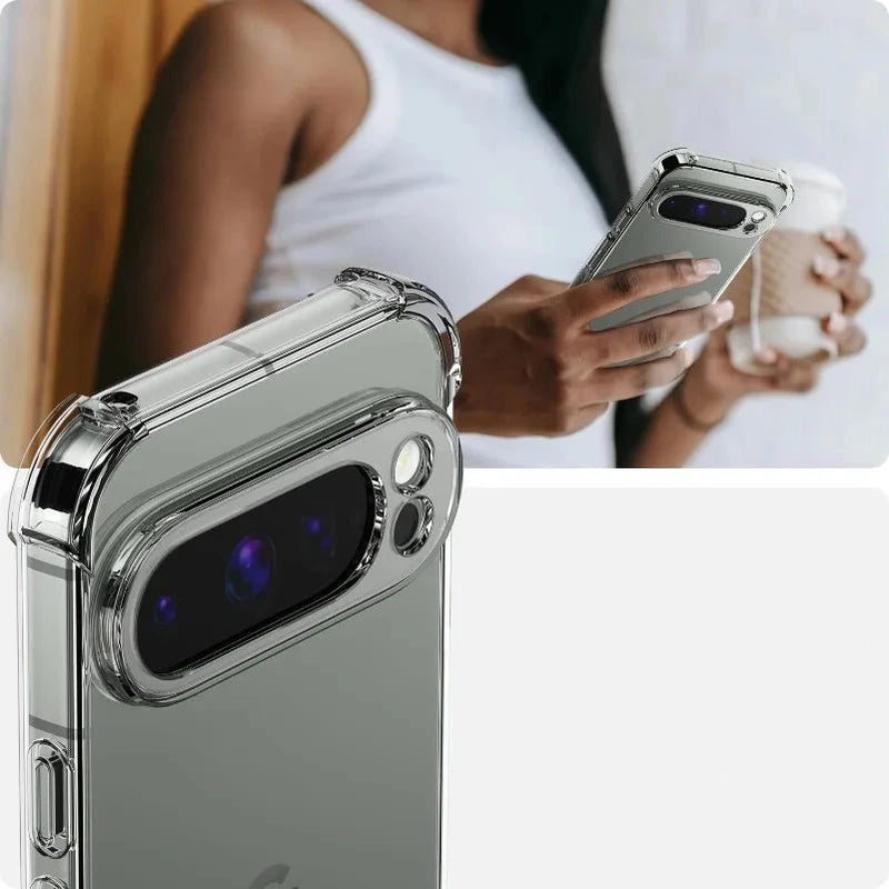 Airbag Anti-knock Transparent Silicone Google Pixel Case