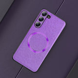 Luxury Nylon Samsung Galaxy Case - HoHo Cases Samsung Galaxy S23 / Purple