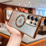 Luxury Heart Plating Samsung Galaxy Case - HoHo Cases For Samsung Galaxy S20 FE / Gold
