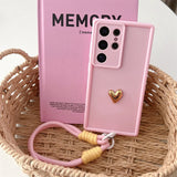 Love Wrist Strap Case Samsung Cases