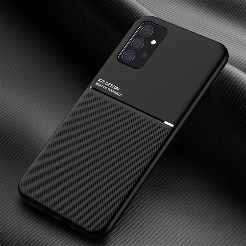 Leather Card Holder Samsung Galaxy Case - HoHo Cases Samsung Galaxy S10 / Black