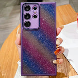 Luxury Rainbow Glitter Samsung Galaxy Cases