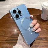 Luxury Liquid Silicone MagSafe iPhone Case