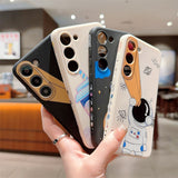 Cute Cartoon Astronaut Samsung Galaxy Case - HoHo Cases