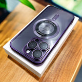 Modern Plating Clear Magsafe iPhone 15 Cases