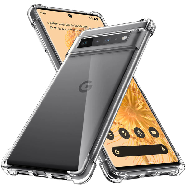 Air Bag Protection Soft Clear Google Pixel Case - HoHo Cases Google Pixel 8 Pro / Clear