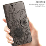 Wallet Sunflower Anti Drop Google Pixel Case