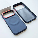Luxury Magnetic Soft TPU Nylon iPhone Case