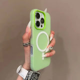 Luxury Candy Color MagSafe Matte iPhone Case