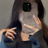 Fashion Fingerprint Pattern Shockproof iPhone Case - HoHo Cases