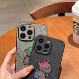 Luxury Bear Laser iPhone Case