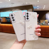 Glitter Transparent Samsung Case - HoHo Cases
