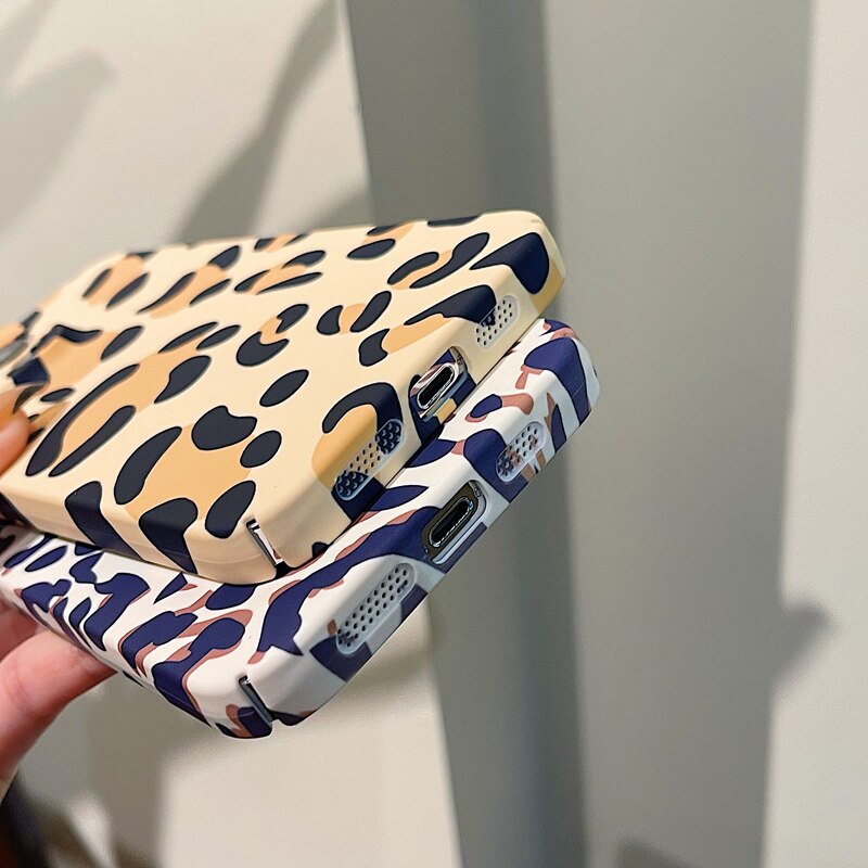 Fashion Leopard-Print Shockproof iPhone Case - HoHo Cases