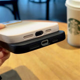 Gradient Dual Color Camera Protection iPhone Case