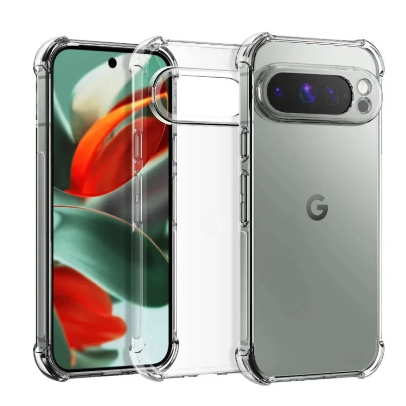 Airbag Anti-knock Transparent Silicone Google Pixel Case