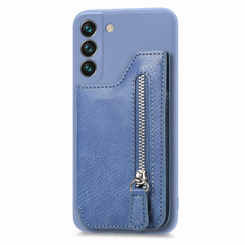 Zipper Wallet Cards Samsung Galaxy Case