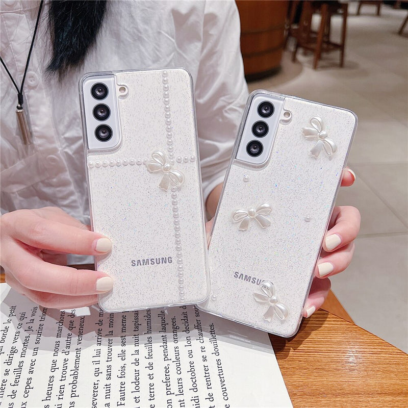 Glitter Transparent Samsung Case - HoHo Cases