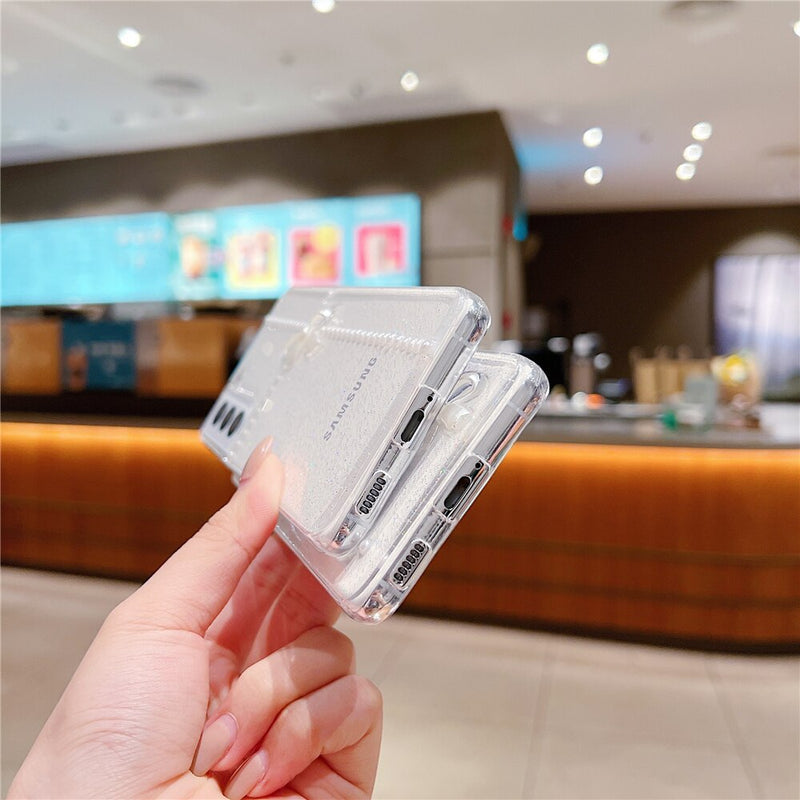 Glitter Transparent Samsung Case - HoHo Cases