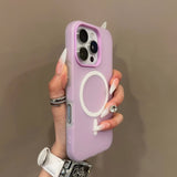 Luxury Candy Color MagSafe Matte iPhone Case