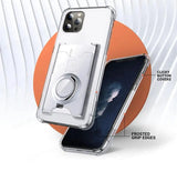 Ring Stand Holder Wallet Clear Samsung Cases