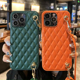 PU Leather Crossbody iPhone Case - HoHo Cases