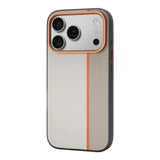 MagSafe Two Tone Spliced Leather iPhone Case