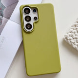Liquid Silicone Flocking Protective Samsung Case