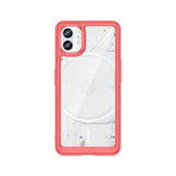 Soft Shockproof Clear Nothing Phone Case - HoHo Cases Nothing Phone 1 / Red