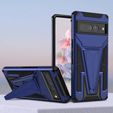 Magnetic Military Grade Google Pixel Case with Kickstand - HoHo Cases For Google Pixel 6 / Blue