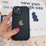 Cute Moon & Sun Soft Silicone iPhone Case - HoHo Cases