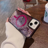 Glitter Liquid Quicksand Magsafe iPhone Case