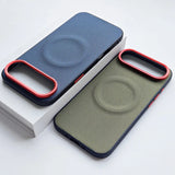 Luxury Magnetic Soft TPU Nylon iPhone Case