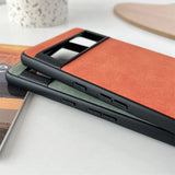 Fashion Matte PU Leather Google Pixel Case