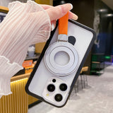 Strong Stand With Strap Bracket iPhone Case