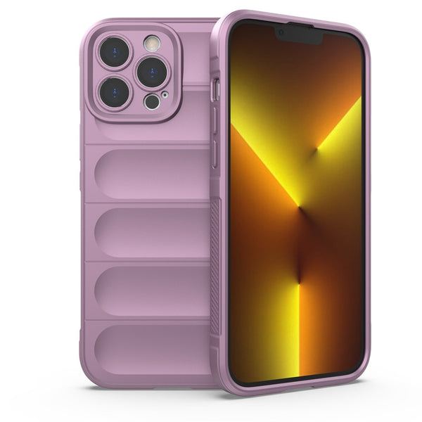 Silicone Shockproof iPhone Case - HoHo Cases iPhone 15 Pro Max / Purple