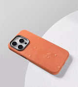 Magnetic Fiber Leather iPhone Case