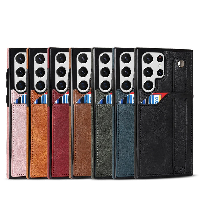 Wrist Strap Wallet Samsung Galaxy Case